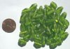 50 10-11mm Green Bicones